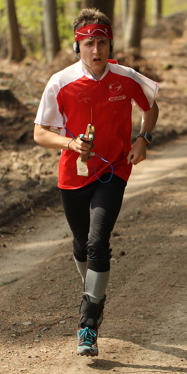 Běh na maják sprint na jarním oddílovém soustředění
